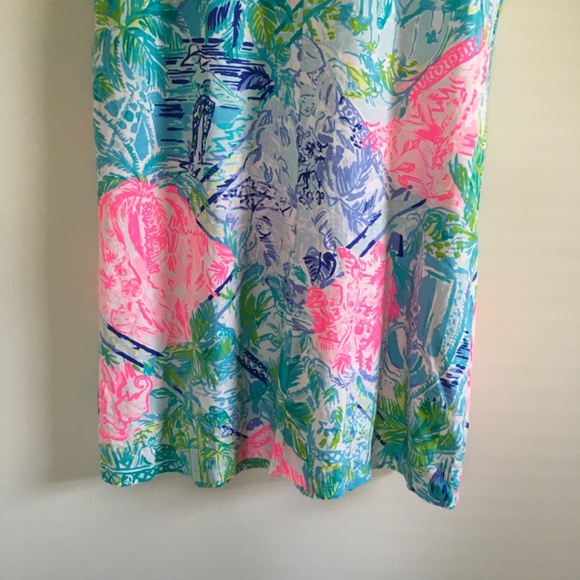Lilly Pulitzer Bohemian Queen Amina Swing Dress Sz S Pima Cotton Hard To Find - Picture 10 of 16